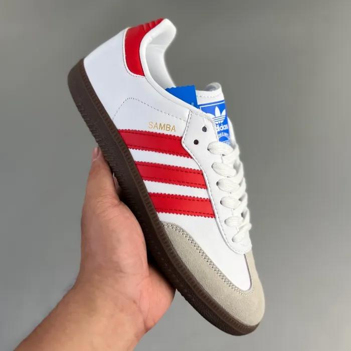 Adidas samba og white better scarlet -000qu5re5p1