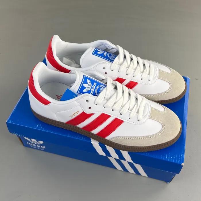 Adidas samba og white better scarlet -000qu5re5p1