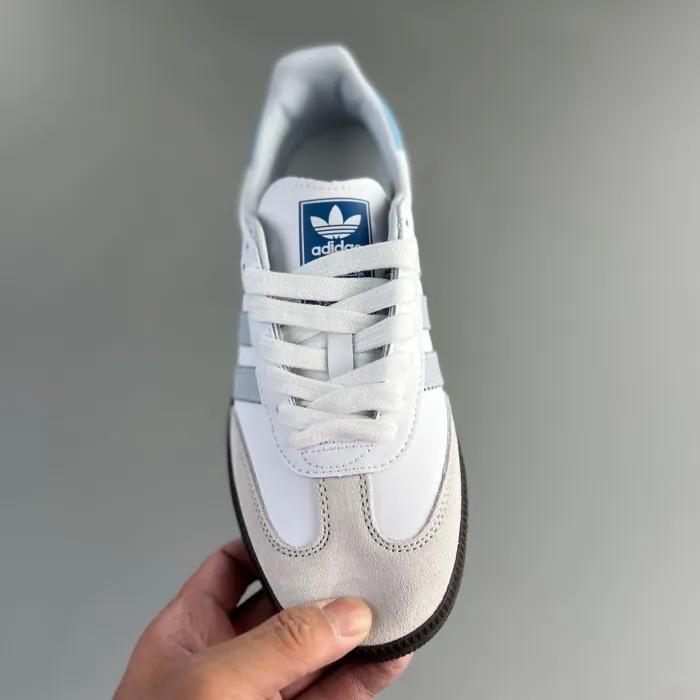 Adidas samba og white blue halo powder sky blue-0007h8wjka3