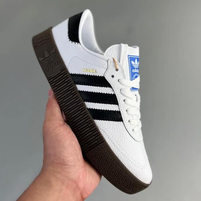 Adidas samba sambarose white core black bluebird -000piudnqcy