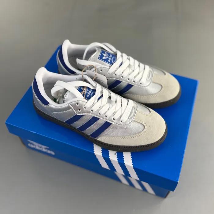 Adidas samba silver blue -000tfx736vl