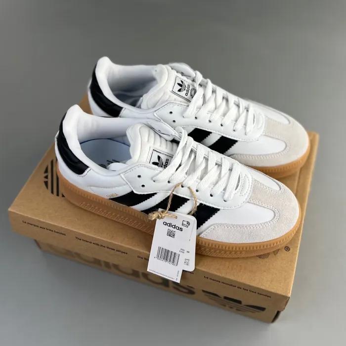 Adidas sambae white black gum -000ftu3qk0t