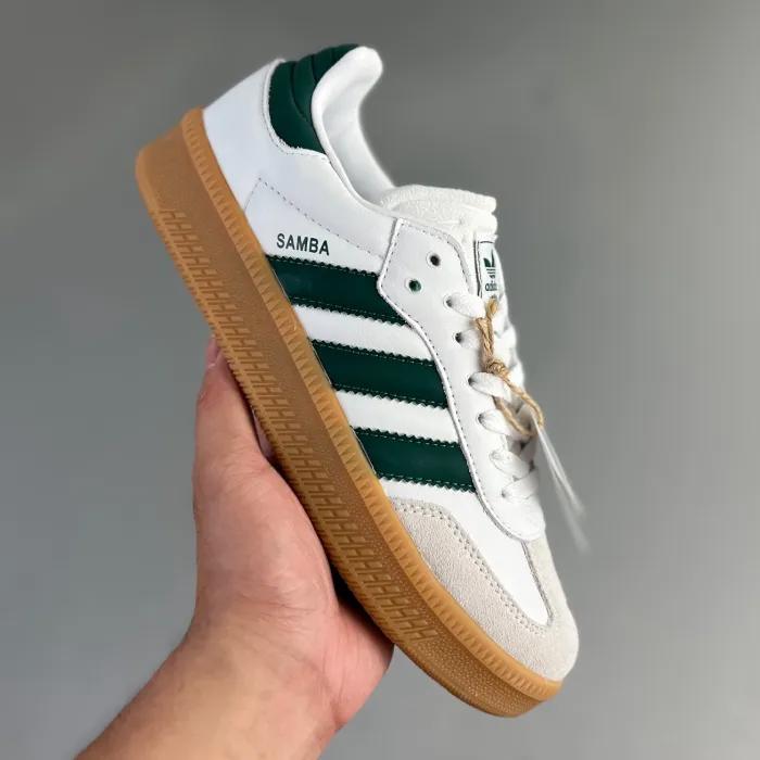 Adidas sambaewhite collegiate green gum -000cwmktxxw