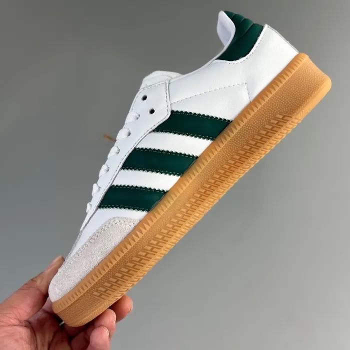 Adidas sambaewhite collegiate green gum -000cwmktxxw