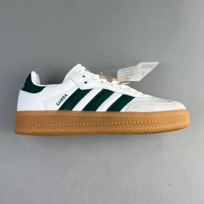 Adidas sambaewhite collegiate green gum -000cwmktxxw
