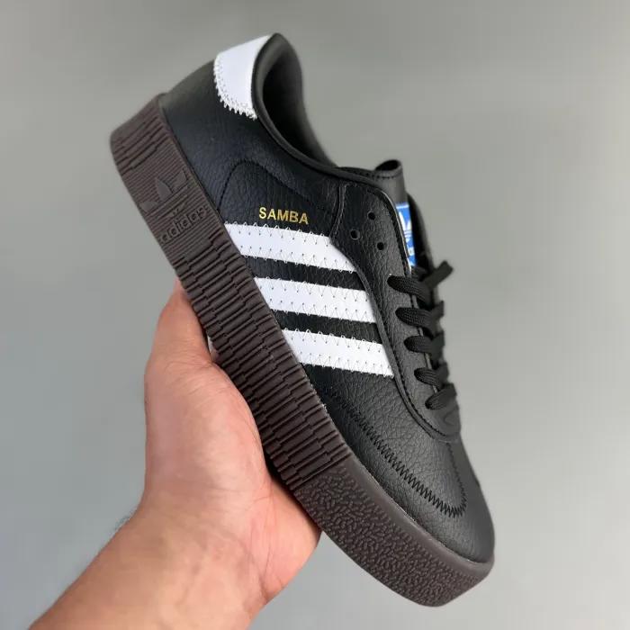 Adidas sambarose core black & gum -00047ekrg9s