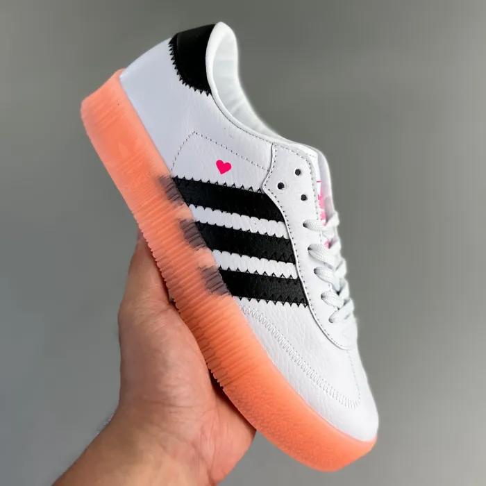 Adidas sambarose w ftw white/ core black/ glow pink -000dcmj3xo5