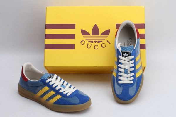 Adidas x gucci gazelle blue
