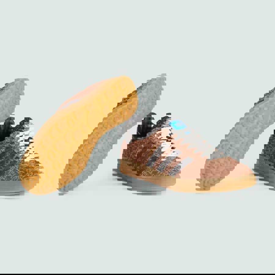 Adidas x gucci gazelle brown and black