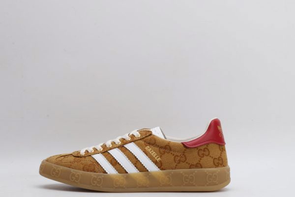 Adidas x gucci gazelle gg monogram