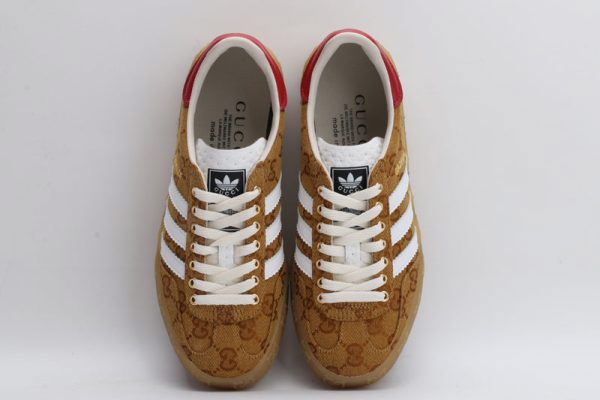 Adidas x gucci gazelle gg monogram