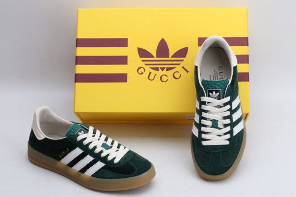 Adidas x gucci gazelle green