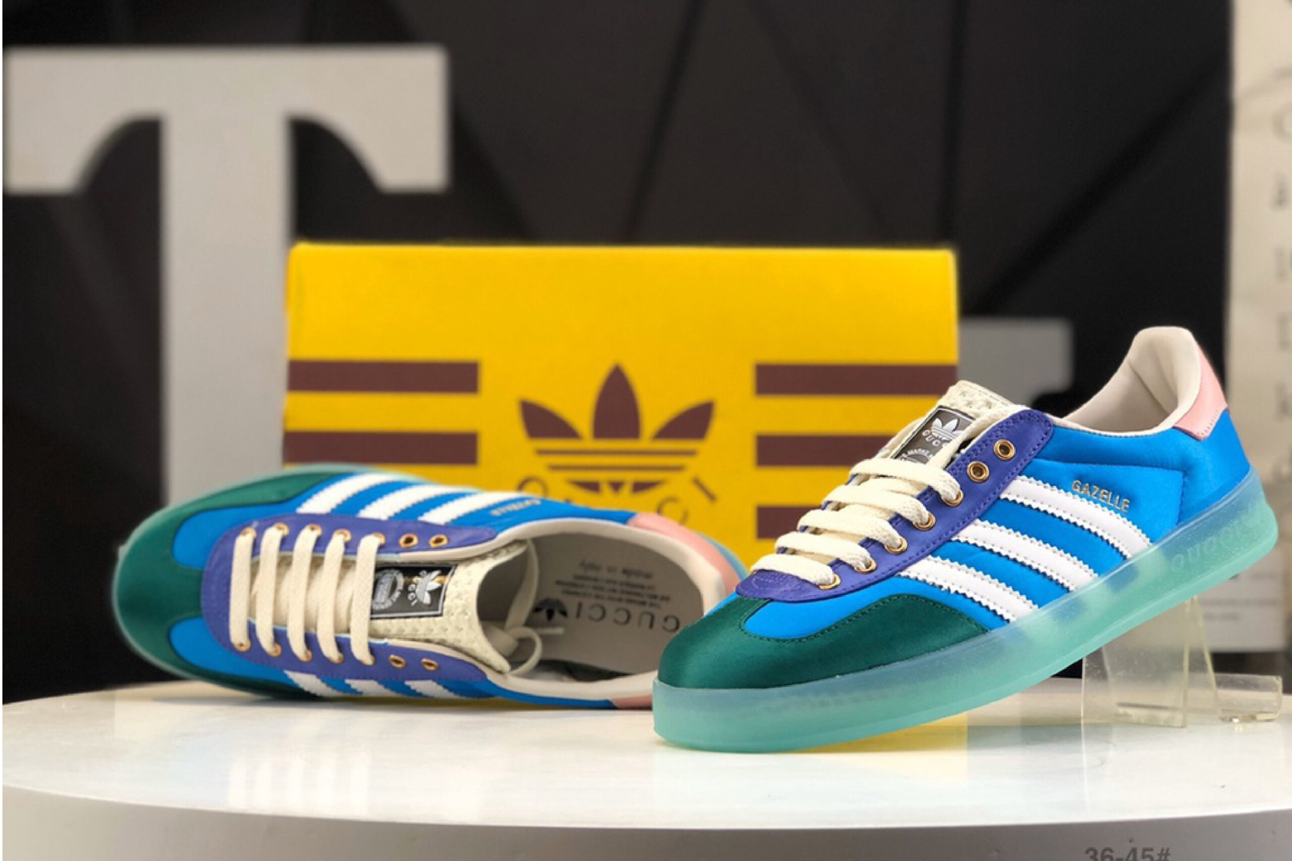 Adidas x gucci gazelle multicolor