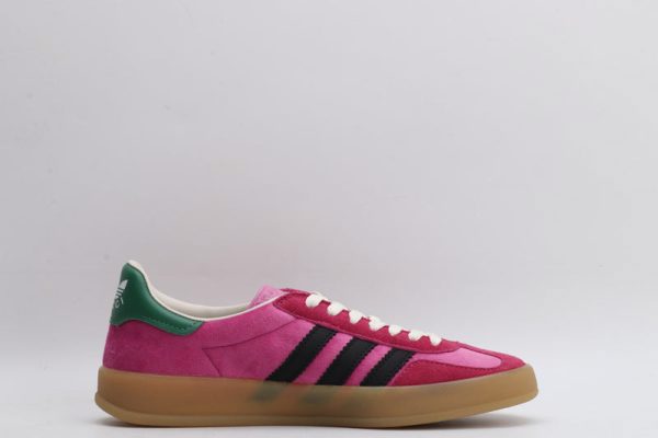 Adidas x gucci gazelle pink