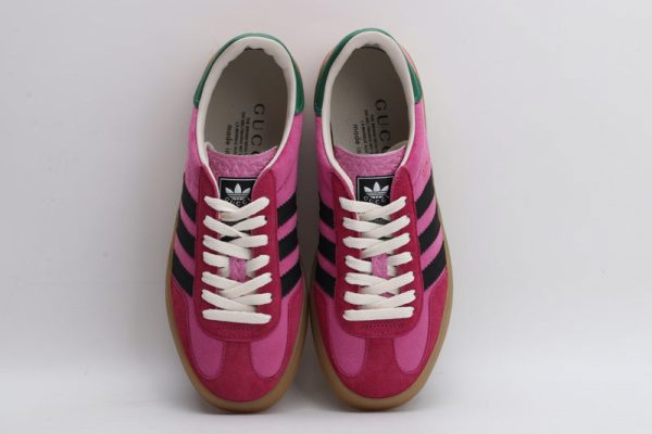 Adidas x gucci gazelle pink