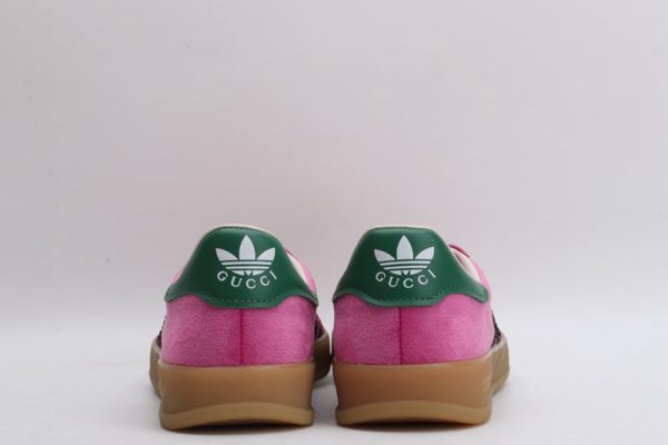 Adidas x gucci gazelle pink