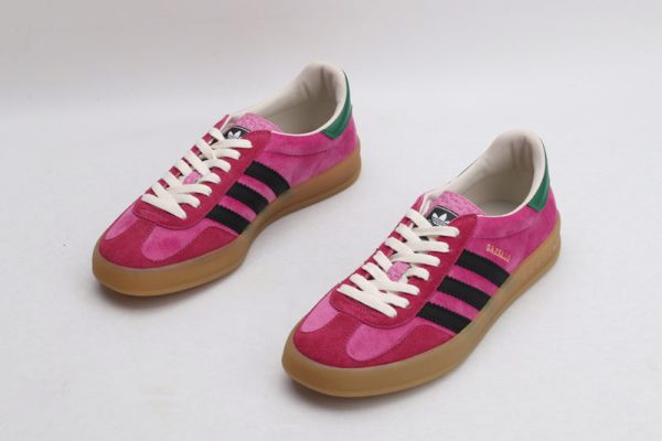 Adidas x gucci gazelle pink