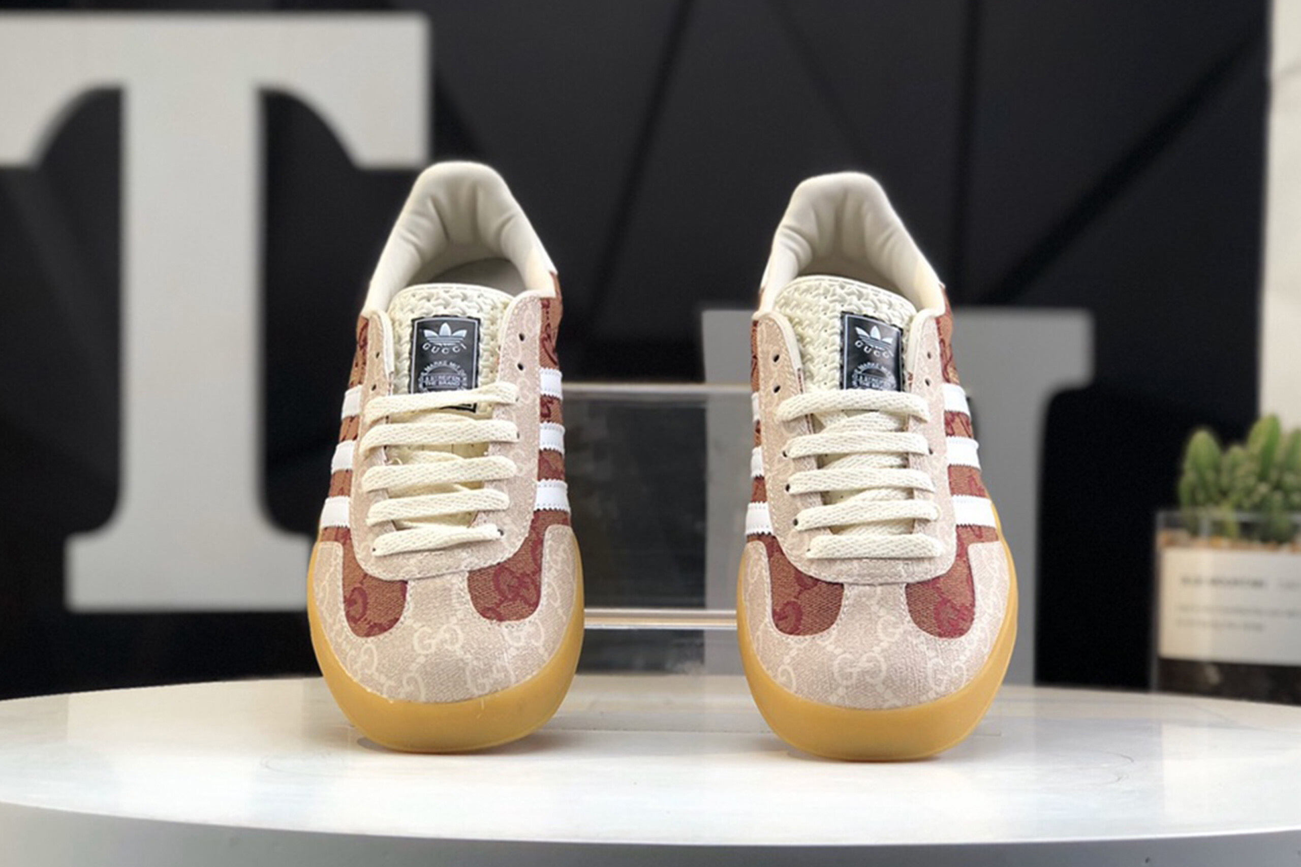 Adidas x gucci gazelle vgg monogram