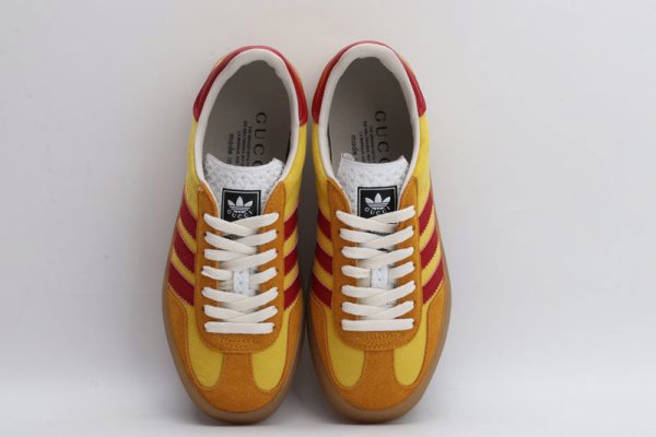 Adidas x gucci gazelle yellow