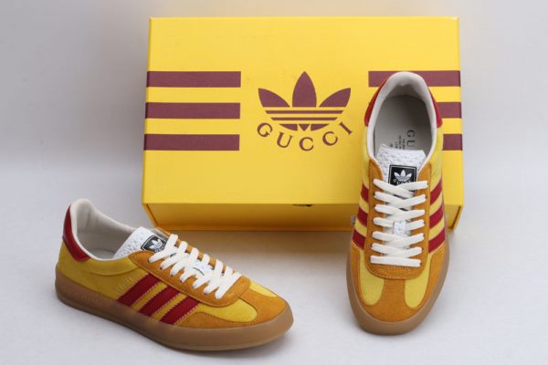 Adidas x gucci gazelle yellow