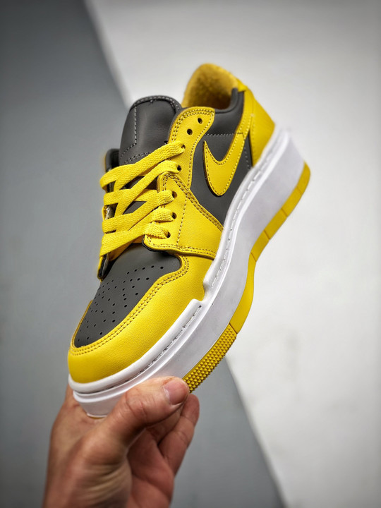 Air jordan 1 elevate low yellow and grey dh7004-017