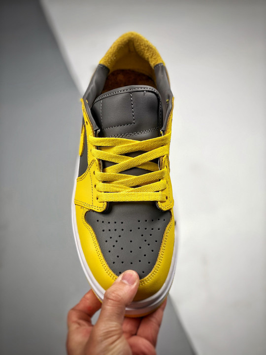 Air jordan 1 elevate low yellow and grey dh7004-017