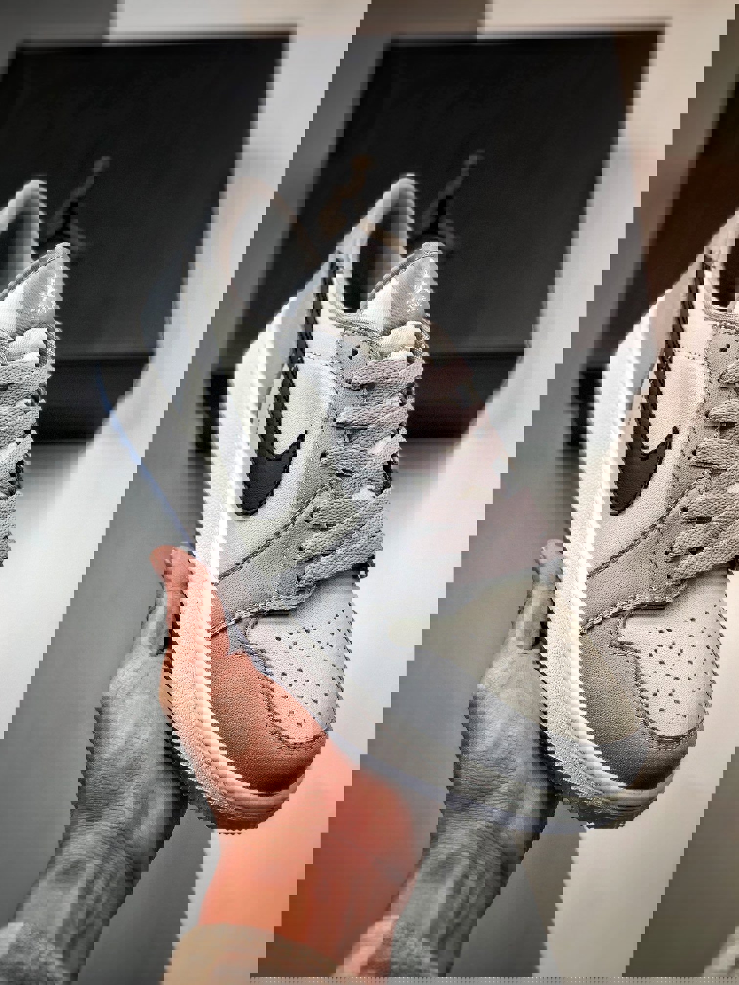 Air jordan 1 golf low wolf grey/photon dust/white/black