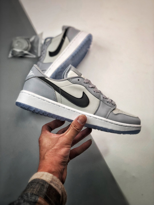 Air jordan 1 golf low wolf grey/photon dust/white/black