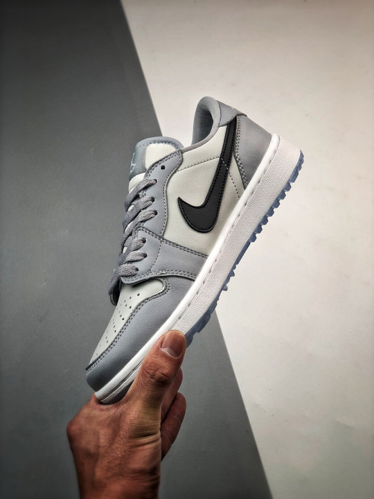 Air jordan 1 golf low wolf grey/photon dust/white/black