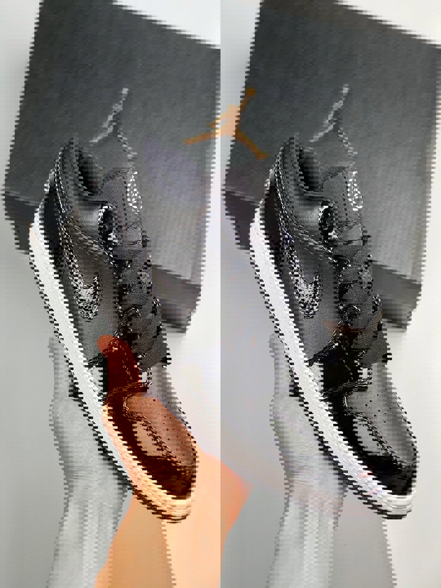 Air jordan 1 low all-starblack/white dd1650-001