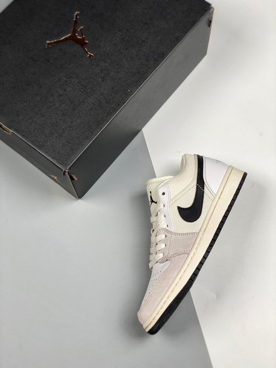 Air jordan 1 low astrograbber white/sail/black