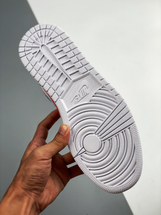 Air jordan 1 low black/light fusion red-white-coast