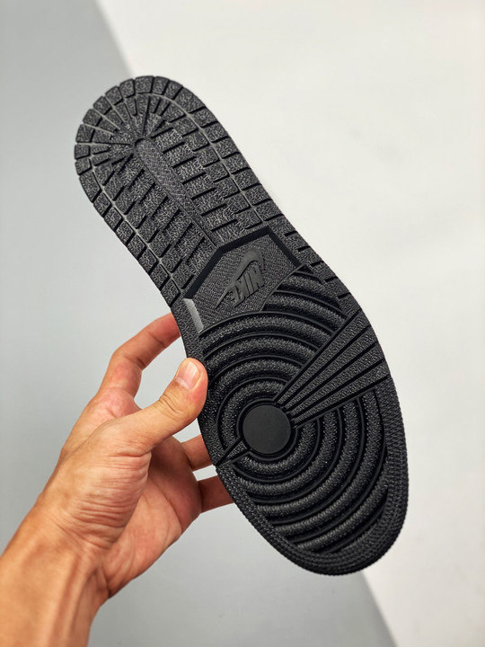 Air jordan 1 low black medium grey 553558-040