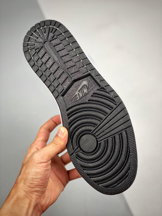 Air jordan 1 low black/university blue-white