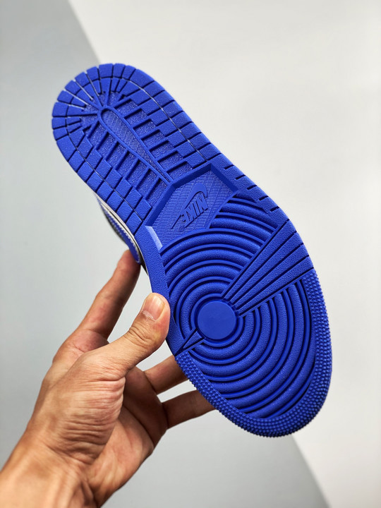 Air jordan 1 low blue black white dh0206-400