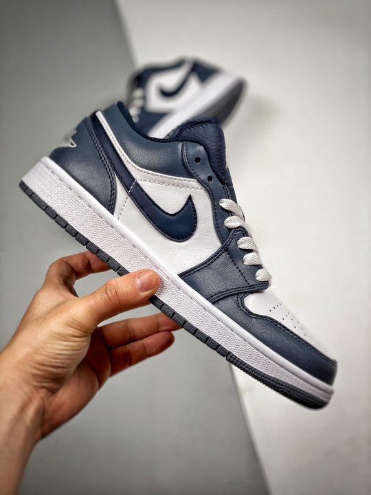 Air jordan 1 low blue tones 553558-414