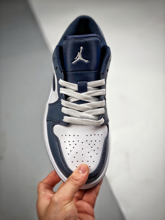 Air jordan 1 low blue tones 553558-414