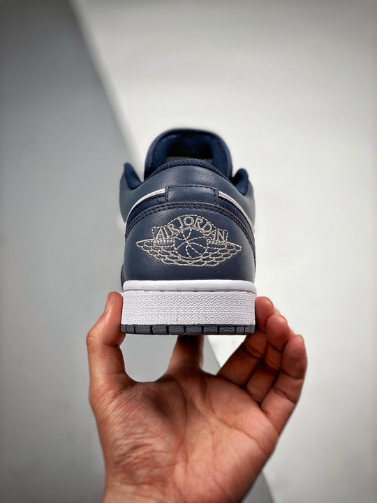 Air jordan 1 low blue tones 553558-414