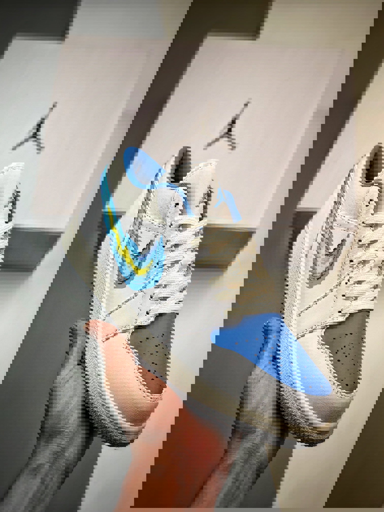 Air jordan 1 low born to flysail/university blue