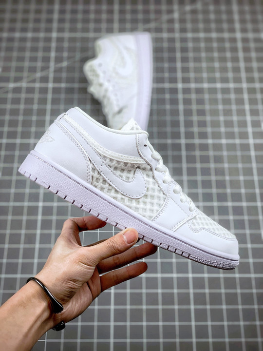 Air jordan 1 low breathewhite dc9508-100