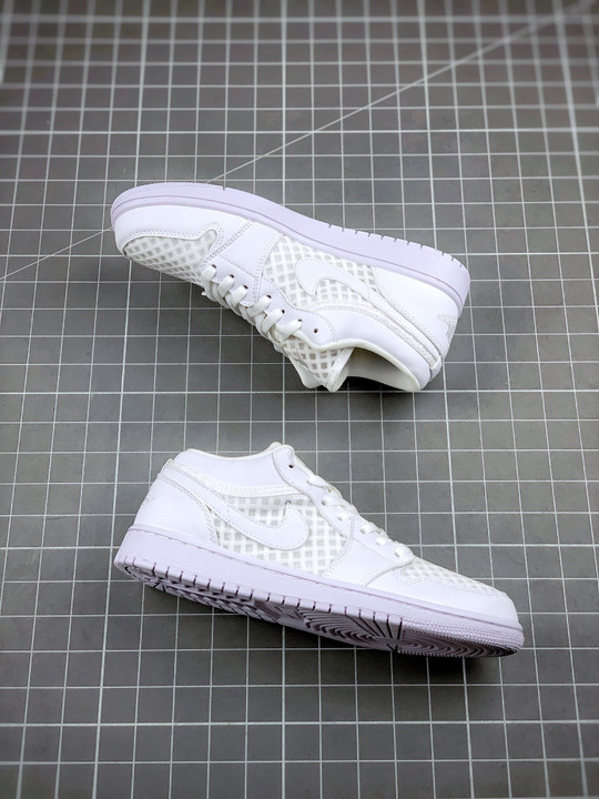 Air jordan 1 low breathewhite dc9508-100