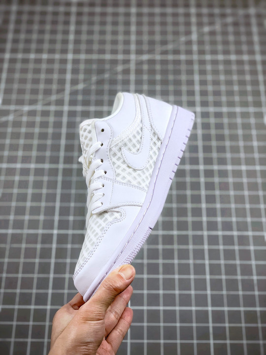 Air jordan 1 low breathewhite dc9508-100