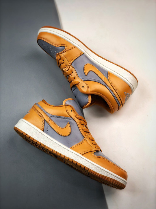 Air jordan 1 low cement grey/chutney-sail dc0774-020