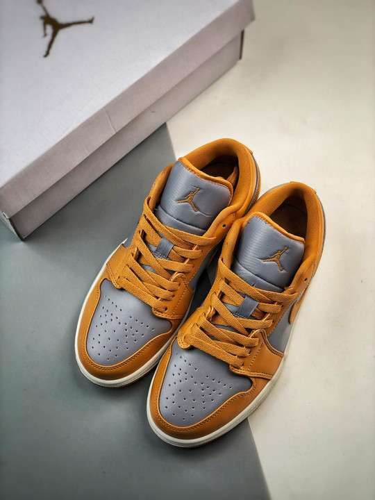 Air jordan 1 low cement grey/chutney-sail dc0774-020