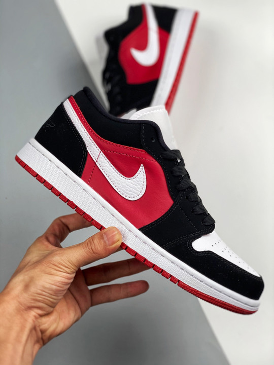Air jordan 1 low chicago black red white dc0774-016