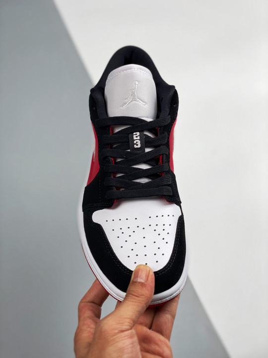 Air jordan 1 low chicago black red white dc0774-016