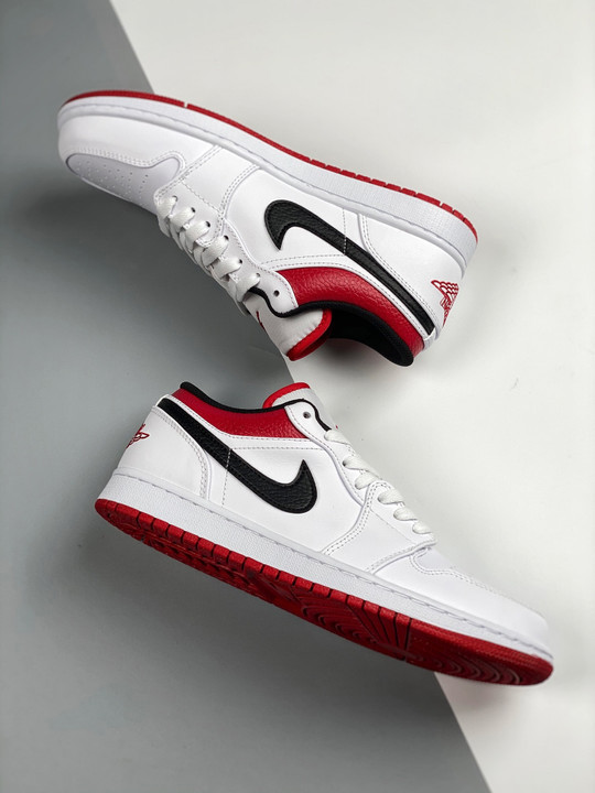 Air jordan 1 low chicagowhite/red 553558-118