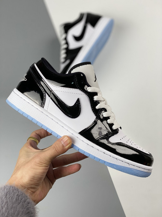 Air jordan 1 low concordwhite/black dv1309-100