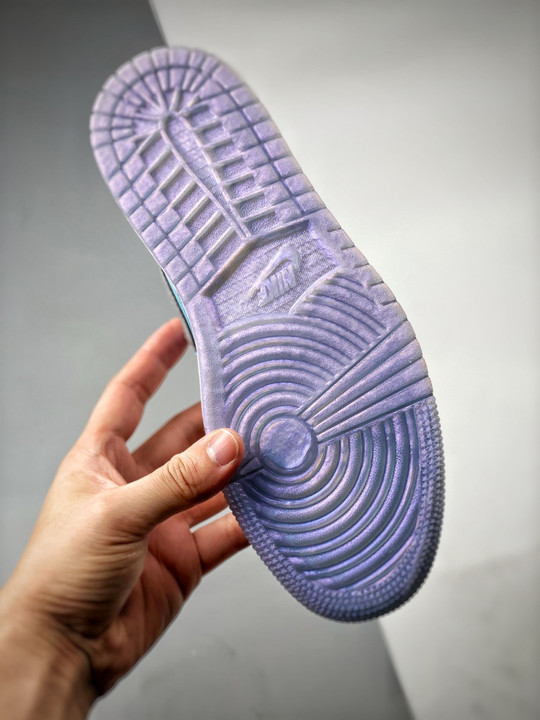 Air jordan 1 low dare to flywhite/blue fb1874-101