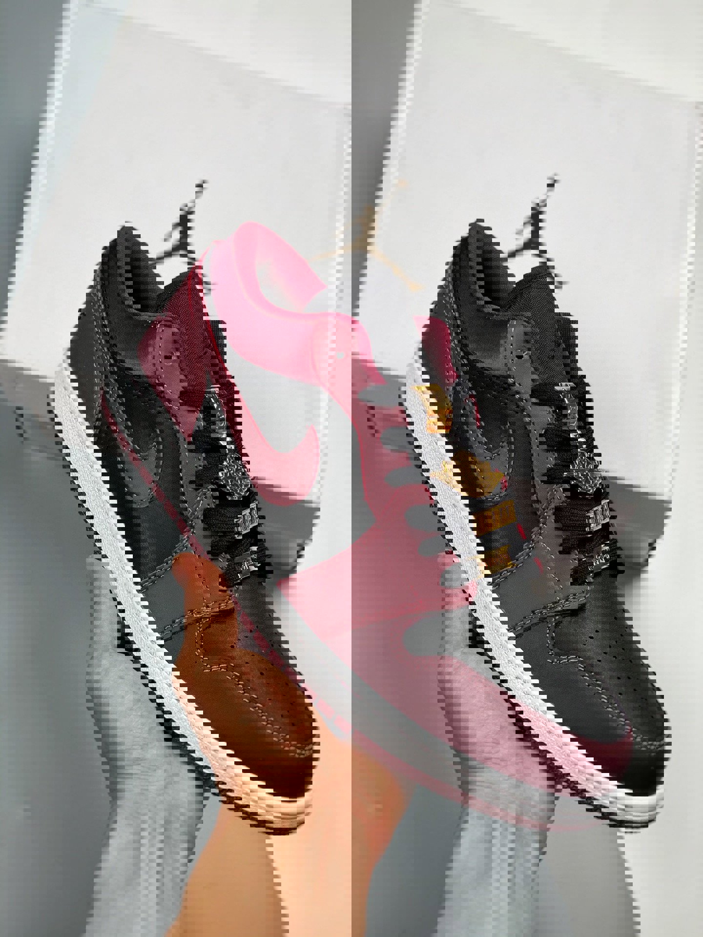 Air jordan 1 low dark beetroot black db6491-600